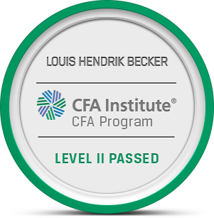 CFA Level II Badge.